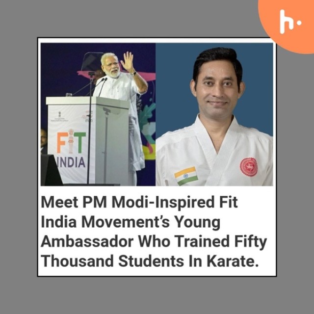 Karate Coach Dr. Pradeep Kumar Yadav